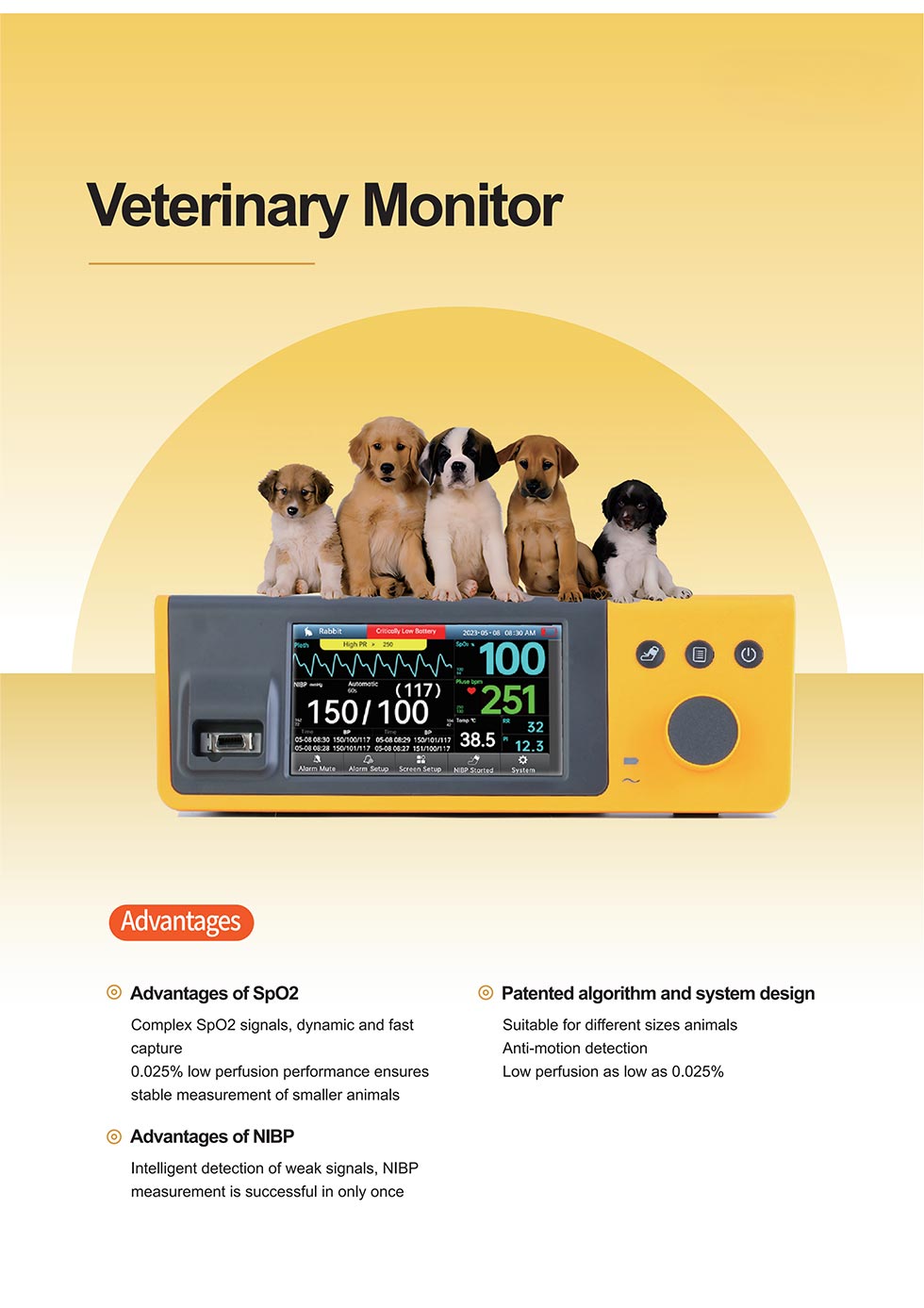 Veterinary Patient Monitor